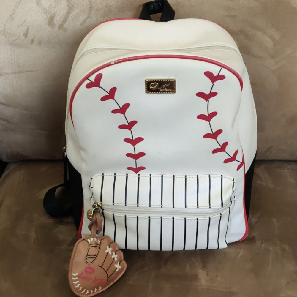 Betsy Johnson Baseball Backpack
